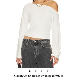 Lovers + Friends Alayah Off Shoulder Sweater